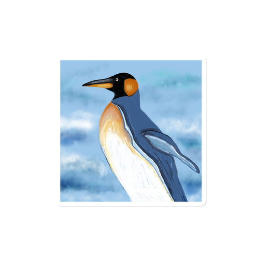 Premium magnet, penguin spirit animal design. Looks great. Durable. 4x4