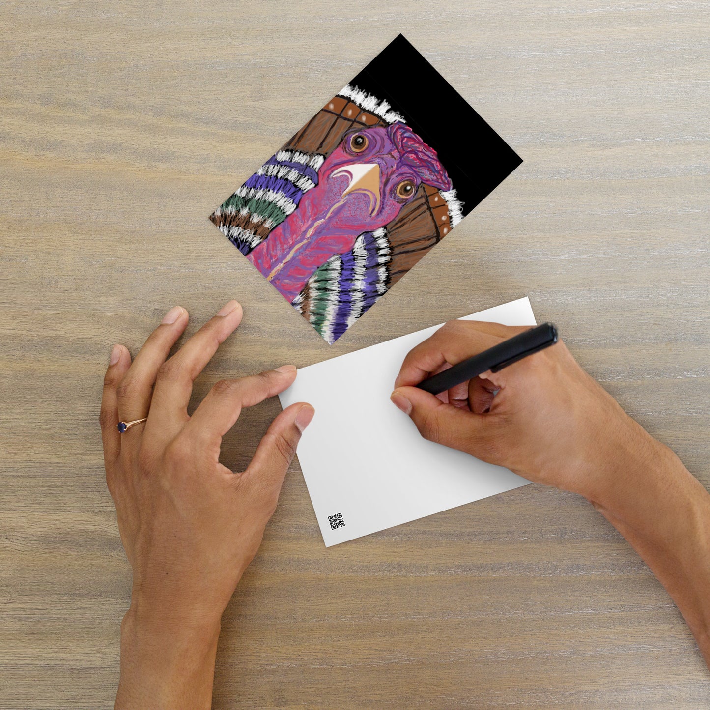 Turkey Postcard — Grateful Abundance Spirit