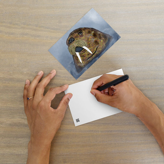 Walrus Standard Postcard | PittaPat