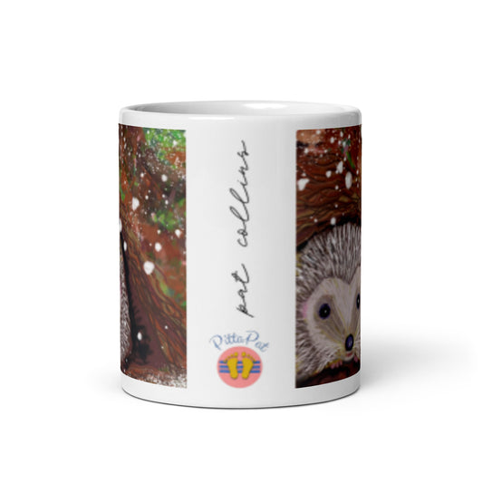 PittaPat happy feet logo with artist's signature