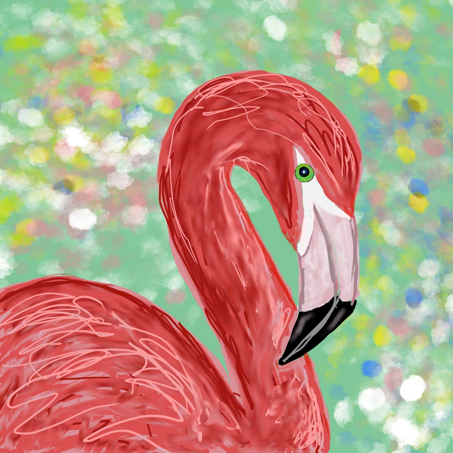 Collection of Flamingo Spirit products featuring mugs, totes, journals, and more, symbolizing balance, grace, and vibrant community.