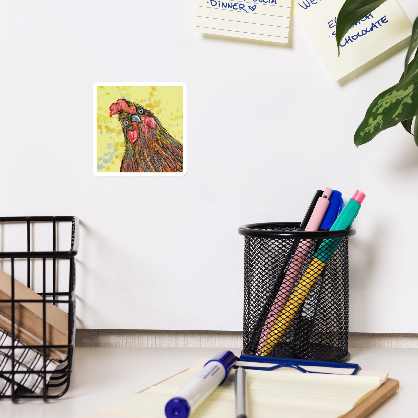 Rooster Magnet — Courage & Clarity Spirit