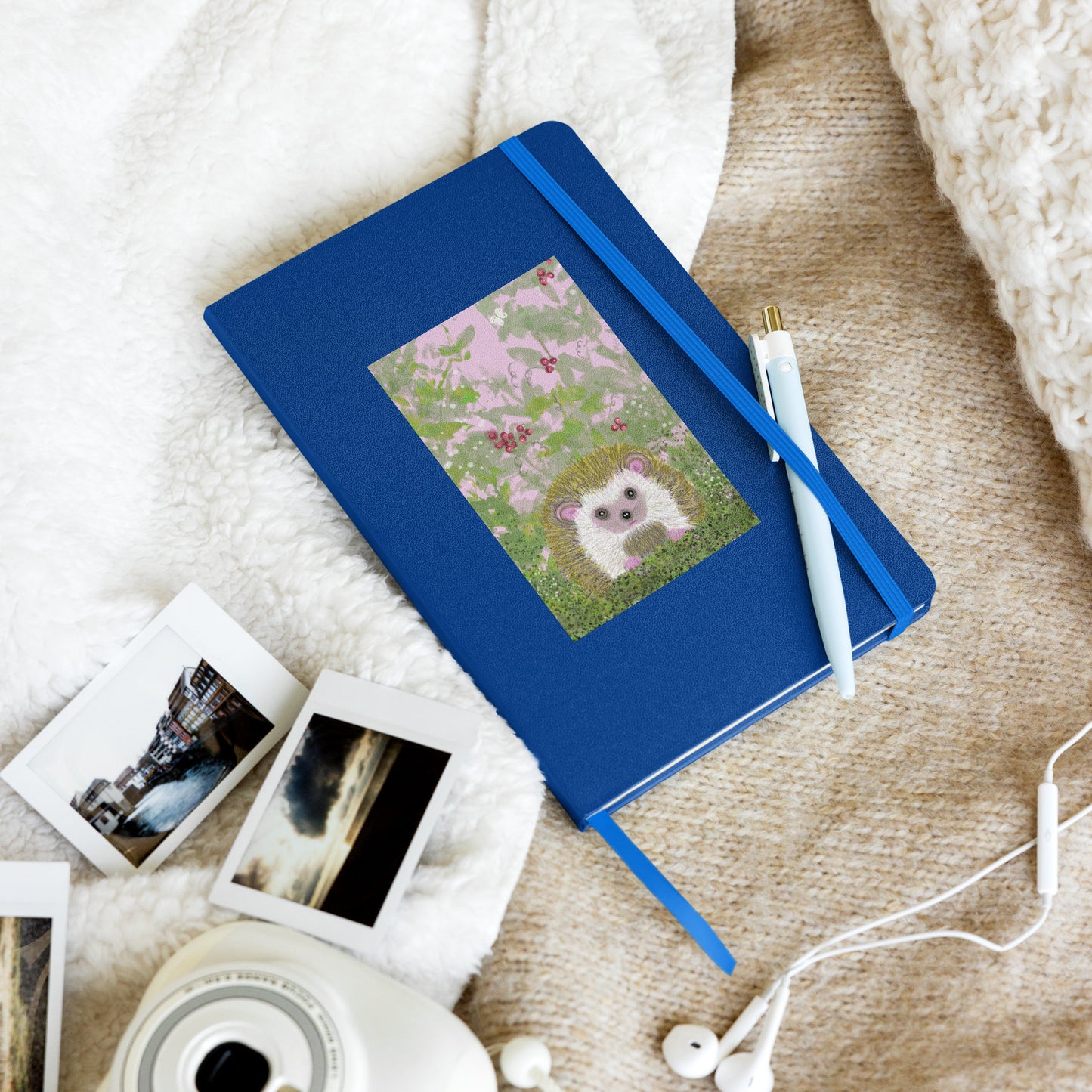 Hedgehog Hardcover bound notebook