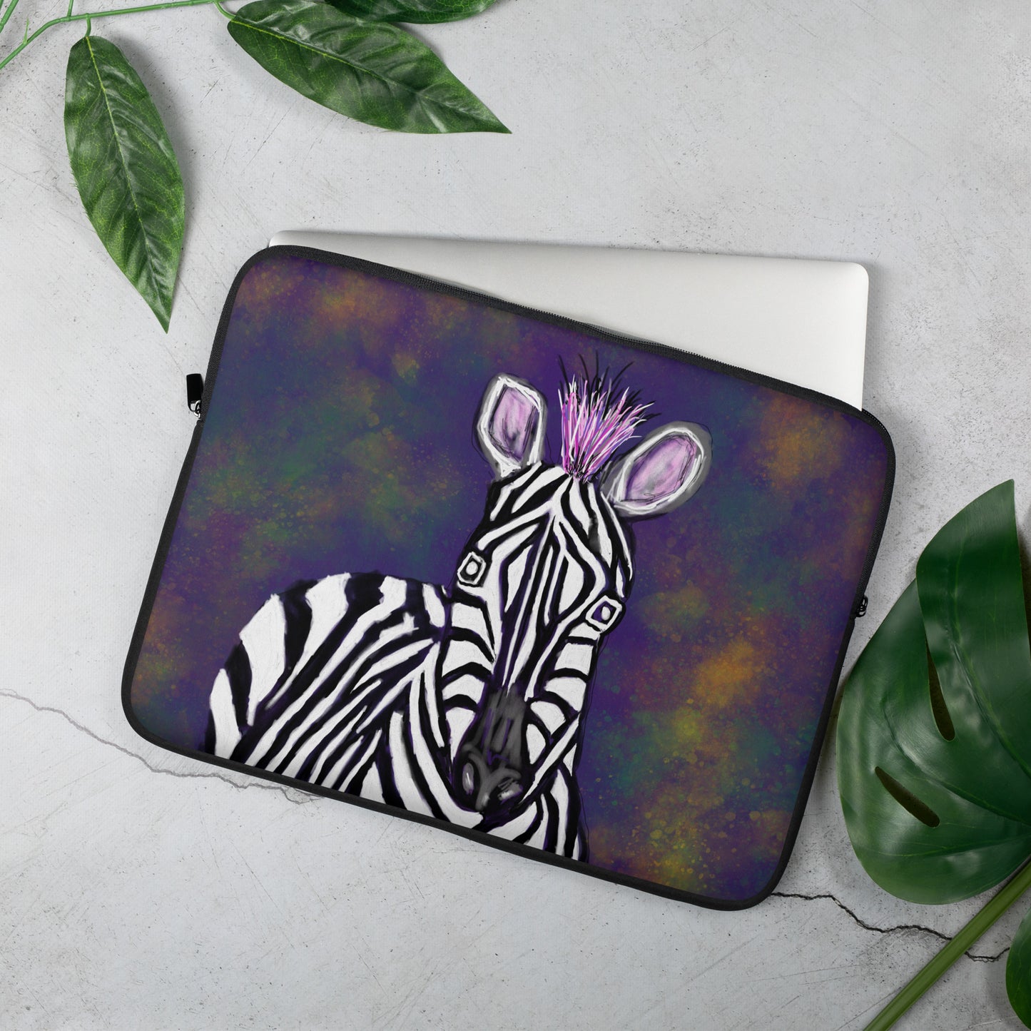 Zebra Laptop Sleeve | PittaPat