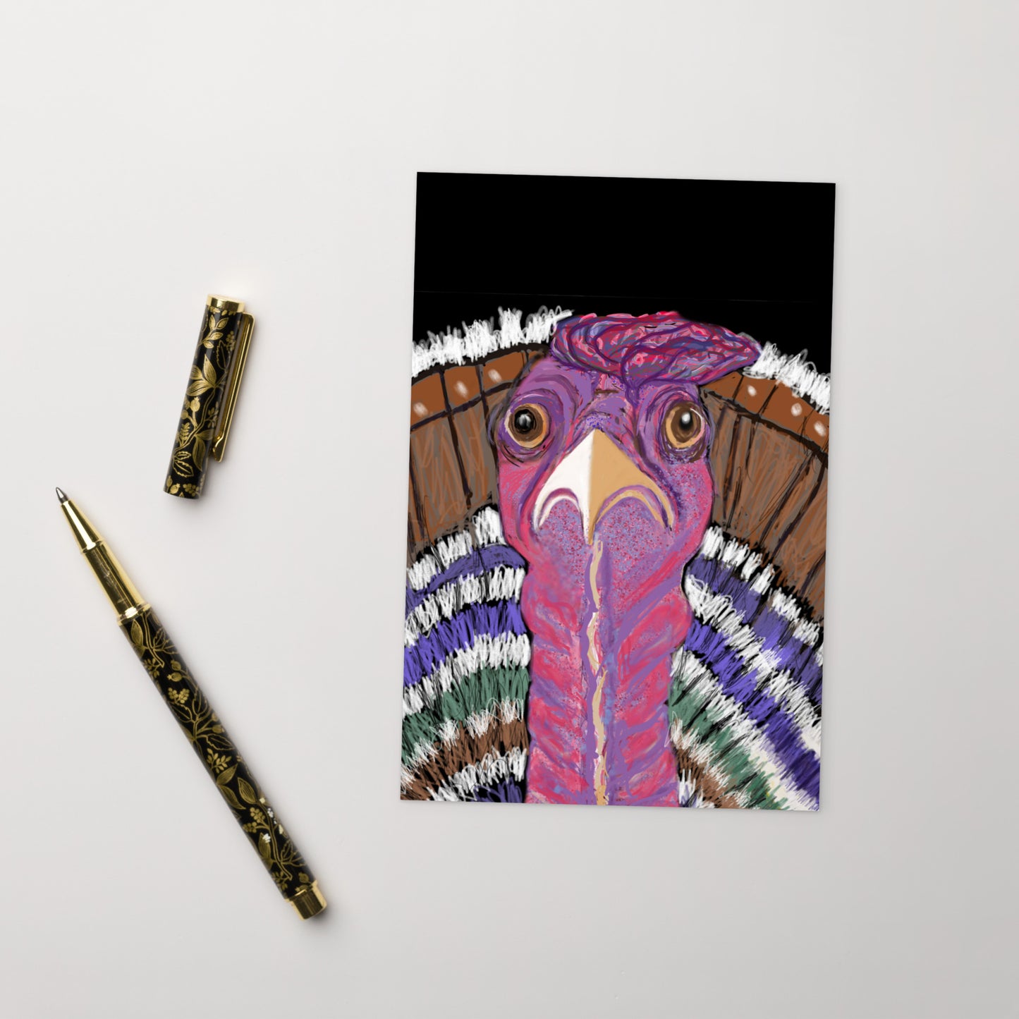 Turkey Postcard — Grateful Abundance Spirit