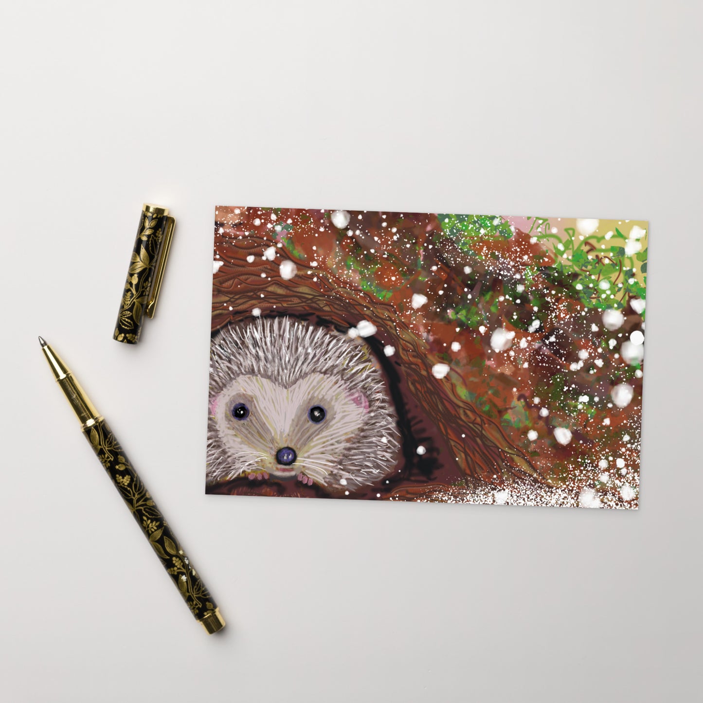 Hedgehog Standard Postcard