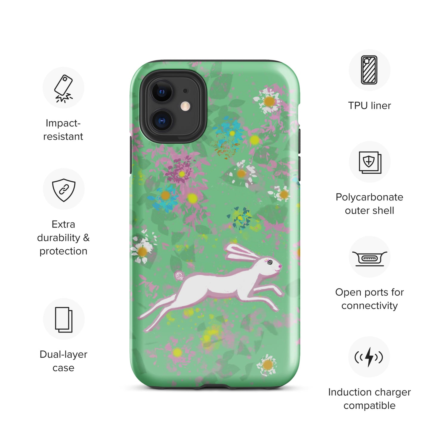 Wild Hare | Tough Case for iPhone® | PittaPat