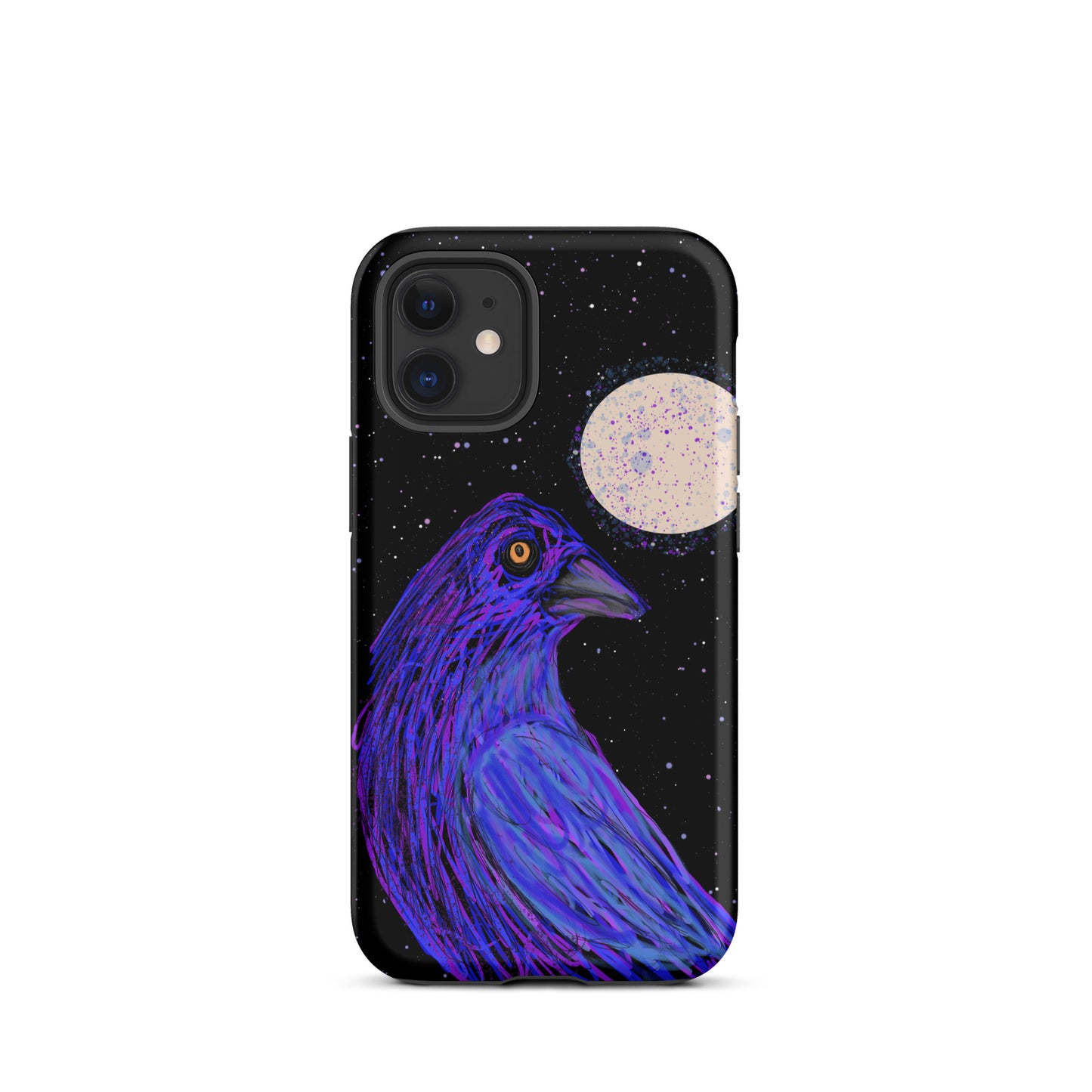 Tough case for for iPhone. A reminder of the guidance from Crow Spirit as you move through life’s big and small transitions—and the magic that’s afoot. Durable, dual-layered case. 