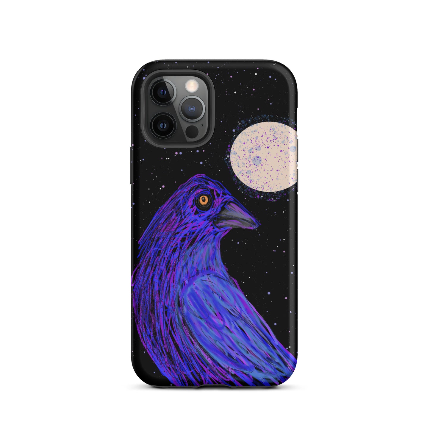 Tough case for for iPhone. A reminder of the guidance from Crow Spirit as you move through life’s big and small transitions—and the magic that’s afoot. Durable, dual-layered case. 