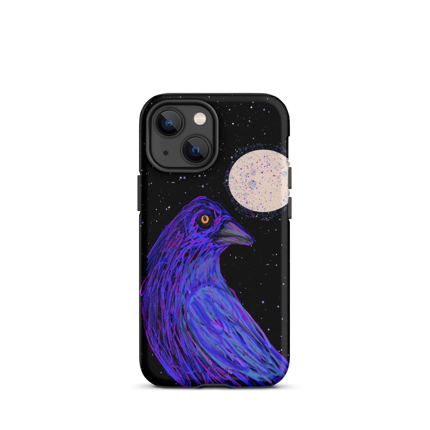 Tough case for for iPhone. A reminder of the guidance from Crow Spirit as you move through life’s big and small transitions—and the magic that’s afoot. Durable, dual-layered case. 