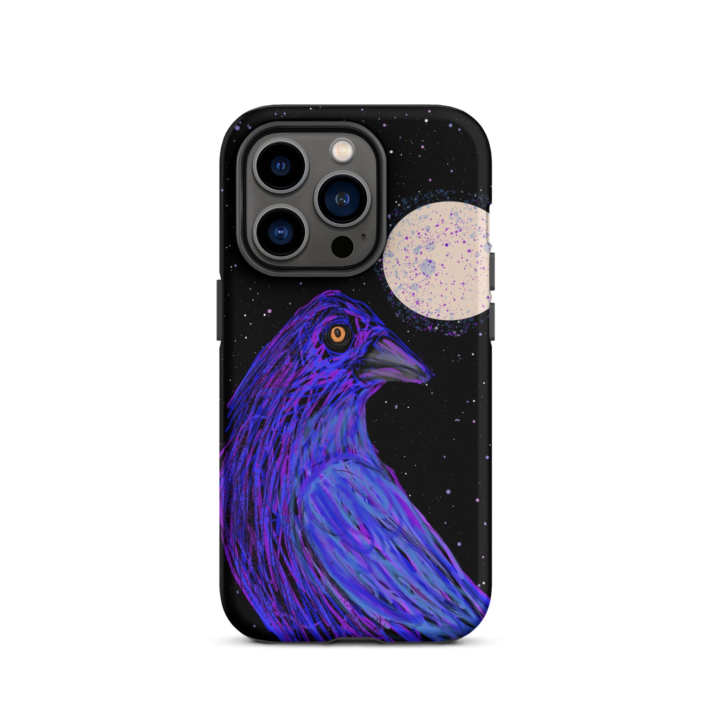 Tough case for for iPhone. A reminder of the guidance from Crow Spirit as you move through life’s big and small transitions—and the magic that’s afoot. Durable, dual-layered case. 