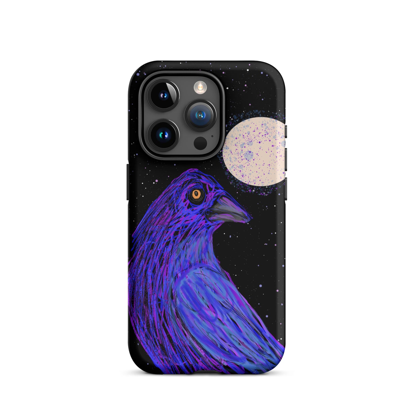 Tough case for for iPhone. A reminder of the guidance from Crow Spirit as you move through life’s big and small transitions—and the magic that’s afoot. Durable, dual-layered case. 