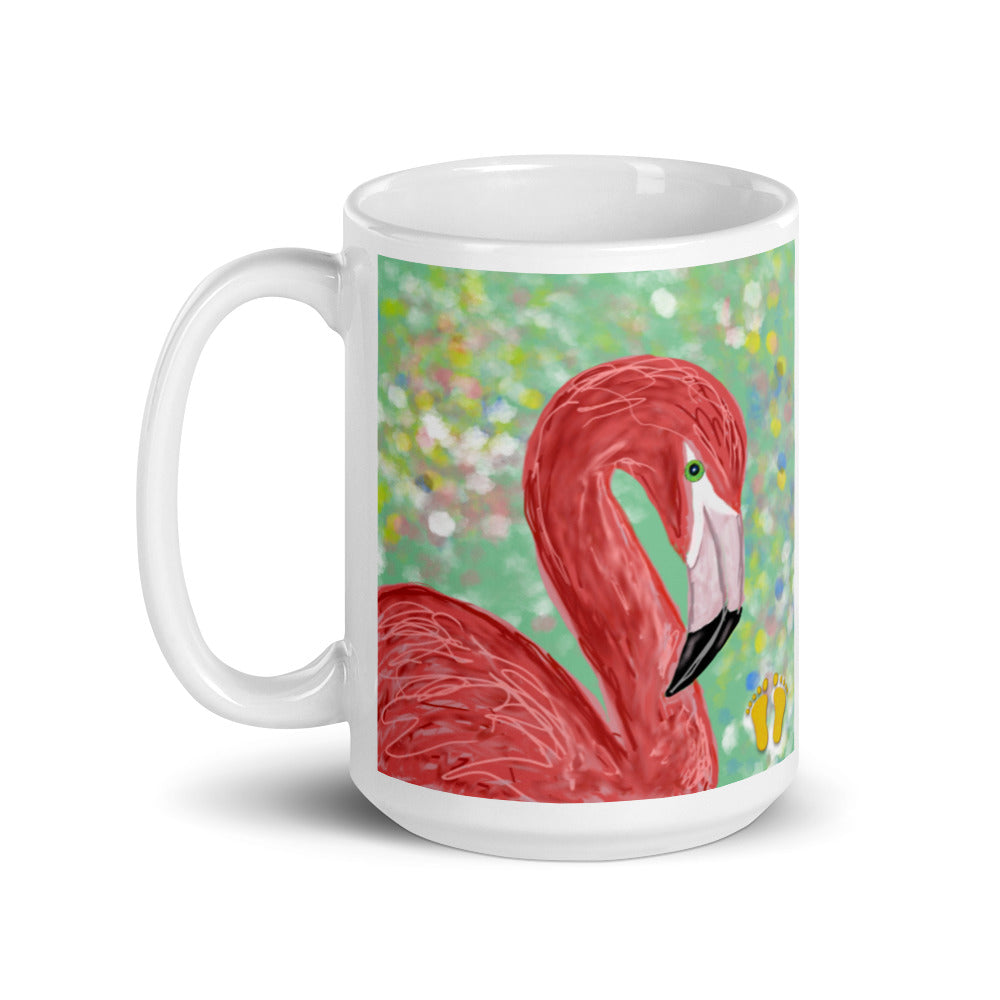 Flamingo Ceramic Coffee Mug | PittaPat