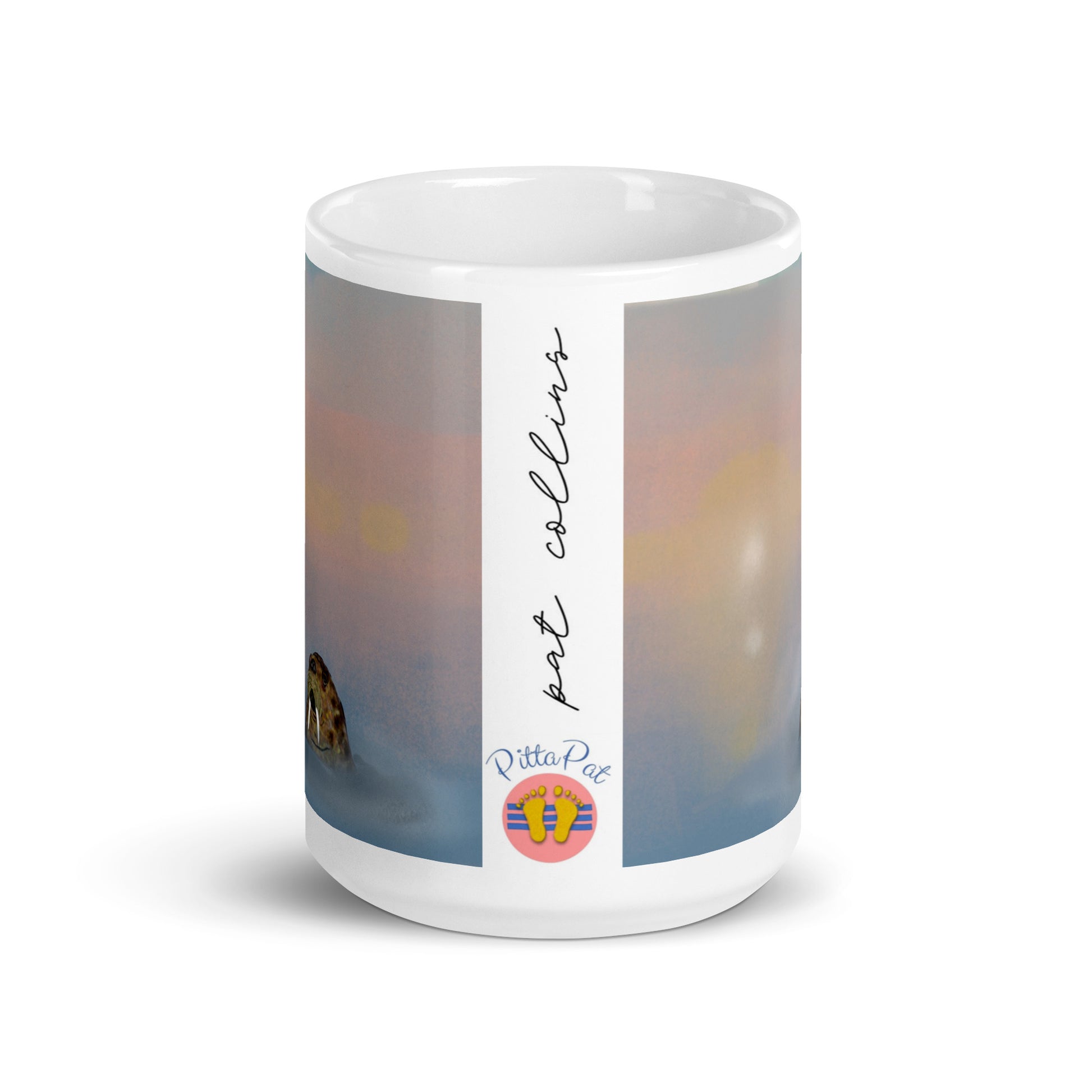 PittaPat happy toes logo with artist's signature