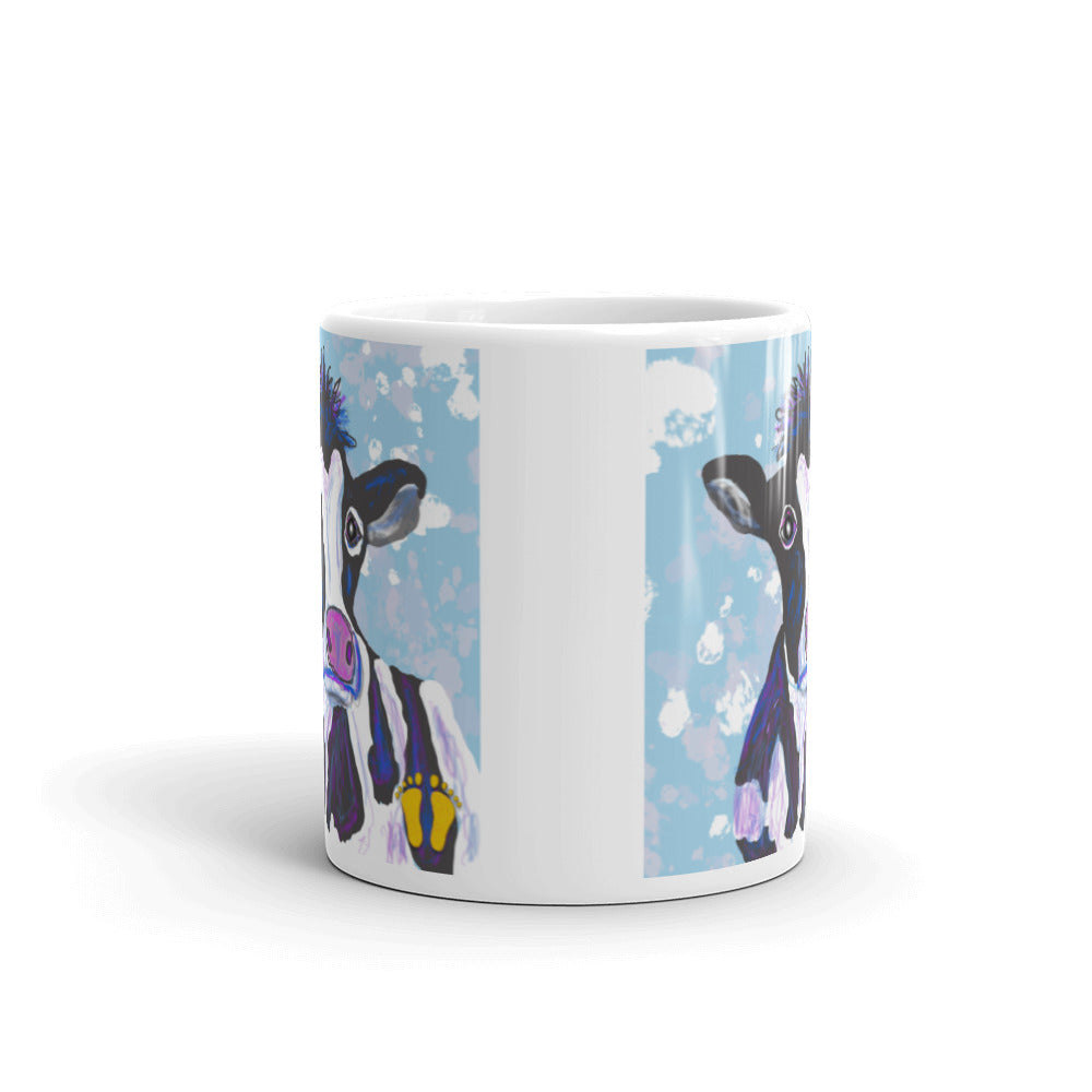 These creative and original coffee mugs have the animal image on both sides of the mug. Side view shown here.